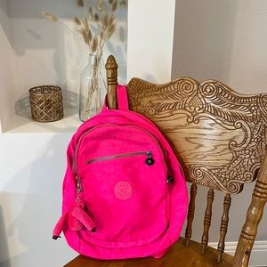 Kipling Hot Pink Backpack